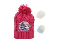 Disney Frozen, Bonnet, Rose en Taille 52 pour Fille