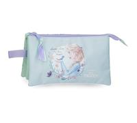 Disney Frozen Close to The Heart Trousse, Trousse pour Enfant, en Polyester, Triple Compartiment pour Une Meilleure Organisation.