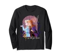 Disney Frozen Elsa Anna Bruni Go With Your Heart Manche Longue