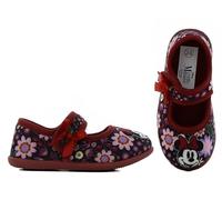 Disney Frozen et Minnie Mouse Chaussons pour fille, maternelle, maison, ballerines, pantoufles d'intérieur 24-32