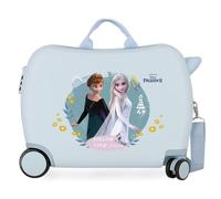 Disney Frozen Follow Your Dreams Valise pour Enfant Bleu 50 x 38 x 20 cm Rigide ABS Fermeture à Combinaison latérale 38 1,8 kg 4 Roues Bagage à Main