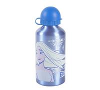 Disney Frozen Gourde Réutilisable, Design en Aluminium Durable, Gourde pour Fille, Gourde Elsa, Gourde de Voyage, Capacité 500ml