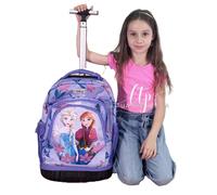 Disney Frozen Grand Sac À Dos Avec Roues Trolley GTS 33L Fille École