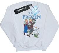 Disney - "Frozen Happy Trolls" Sweat-shirt pour garçon BI18232 (128) (Blanc)
