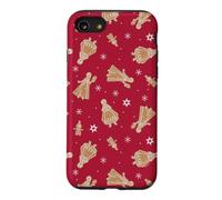 Disney Frozen Holiday Gingerbread Cookies Christmas Pattern Coque pour iPhone SE (2020) / 7 / 8
