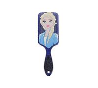 DISNEY FROZEN II - Brosse à Cheveux Silicone 3D Elsa La Reine des Neiges - Accessoire Coiffure Pour Tous Types de Cheveux - Pour Un Démêlage Facile, Doux Et Ludique - Produit Officiel Disney