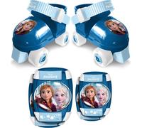 Disney Frozen II Patins à roulettes avec protection filles bleu taille 23-27
