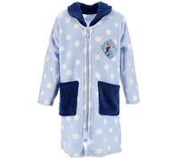 Disney Frozen Kids 2-8Y Dressing Gown Fleece Robe - Anna & Elsa - Turquoise - 3 Years