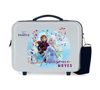 Disney Frozen La Reine des Neiges Awsome Moves Trousse de toilette adaptable Bleu 29x21x15 cms ABS