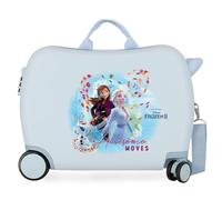 Disney Frozen La Reine des Neiges Awsome Moves Valise Enfant Bleu 50x38x20 cms Rigide ABS Serrure à combinaison 34L 2,1Kgs 4 roues Bagage à main