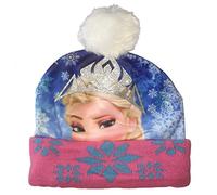 Disney Frozen - La Reine des Neiges - Bonnet d'hiver pour fille (54, rose), Rose