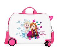 Disney Frozen La Reine des Neiges Sparkle Like Magic Valise Trolley Cabine Multicolore 37x55x20 cms Rigide ABS Serrure à combinaison 32L 2,5Kgs 4 roues doubles Bagage à main