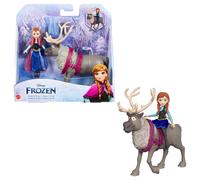 Disney Frozen - La Reine Des Neiges - La Reine Des Neiges Anna Et Sven - Figurine - 3 Ans Et +