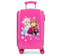 Disney Frozen La Reine des Neiges Sparkle Like Magic Valise Trolley Cabine Multicolore 37x55x20 cms Rigide ABS Serrure à combinaison 32L 2,5Kgs 4 roues doubles Bagage à main