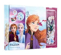 Disney Frozen Livre magnétique, Set d'activités magnétiques, 40 aimants, Jeu interactif, Amusement créatif, Idéal pour les déplacements (FR24358)