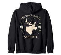 Disney Frozen May Your Holidays be Sven-Tastic Christmas Sweat à Capuche