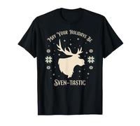Disney Frozen May Your Holidays be Sven-Tastic Christmas T-Shirt