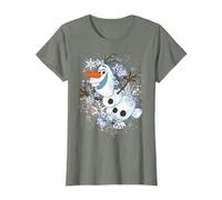 Disney Frozen Olaf Dancing In The Snowflakes T-Shirt
