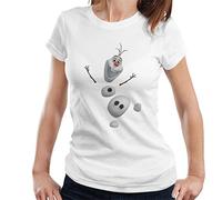 Disney Frozen Olaf in Pieces Excited Women's T-Shirt