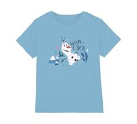 Disney Frozen Olaf is Wayyy Cool Unisex T-Shirt Enfant, 7-8 A