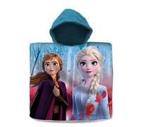 Disney Frozen Poncho 120 x 60 cm 2 cm, Unisexe, Multicolore, Taille Unique