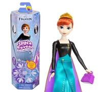 DISNEY FROZEN Poupée Spin and reveal Anna HXD27