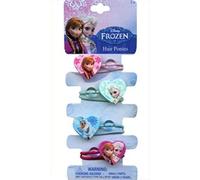 Disney Frozen, Reine des neiges - Cheveux Caoutchouc, bandeau, zöpfchen Support - 4 Pièces avec 4 motifs divers Elsa, Anna, Olaf et Anna/Elsa