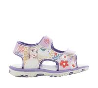 DISNEY FROZEN Sandales pour enfant de 2 à 8 ans, chaussures pour enfant fille avec motif La Reine des Neiges Elsa Chaussures d'été idéales pour le beau temps Violet, lilas, 26 EU