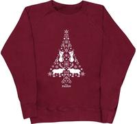 Disney - "Frozen" Sweat-shirt pour femme BI6175 (S) (Bourgogne)