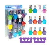 Disney Frozen Vernis à Ongles Eau 14 pcs avec Séparateurs
