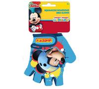Disney Gants de cyclisme Mickey Mouse Garçon Bleu/Multicolore Taille S 3 ans et +