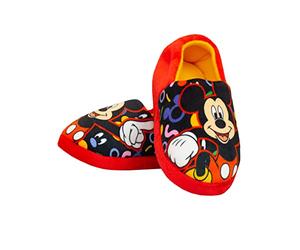 Disney Garçon Chaussons Mickey Mouse Rouge 28
