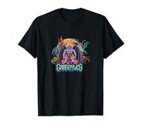Disney Gargoyles Posing Under The Moon Epic Vintage Portrait T-Shirt