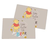 Disney GEDALABELS Lot de 2 Sets de Table Winnie l'ourson