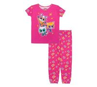Disney Go Super Kitties Ensemble de Pyjama 2 pièces en Coton Doux et Mignon pour Enfants, Go Super Kitties, 6