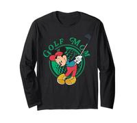 Disney Golf Mom Mickey Mouse Golfing Mother's Day Gift Manche Longue