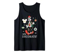 Disney Goofy Christmas "Let’s Decorate!" Funny Holiday Débardeur