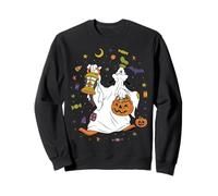 Disney Goofy Halloween Ghost Trick-or-Treat Icons Sweatshirt