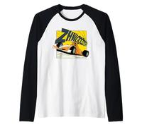 Disney Goofy Racing Team "ZHWOOOOOOSH" Race Car Driver Manche Raglan