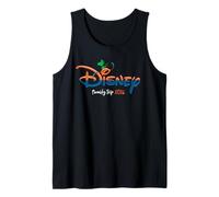 Disney Goofy Script Logo Family Trip 2026 Vacation Débardeur