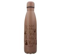 Bouteille d'eau - DISNEY PRINCESS - Thirsty Work - Métal - Rose - 540ml