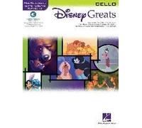 Disney Greats For Cello Instrumental Play-Along Book/Online Audio