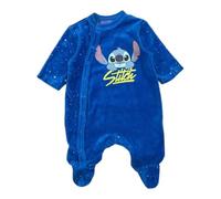 Disney Grenouillère Bébé Lilo & Stitch - Pyjama Adorable et Chaud pour bébé garçon et Fille - Taille 1 Mois - Marine