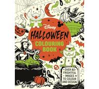 Disney Halloween Colouring Book: Over 80 spooky images to colour and design