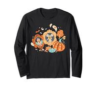 Disney Halloween Mickey & Minnie Pumpkins and Picture Frames Manche Longue