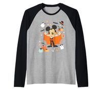 Disney Halloween Mickey Mouse Cute Vampire Costume Collage Manche Raglan
