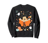Disney Halloween Mickey Mouse Cute Vampire Costume Collage Sweatshirt