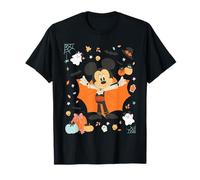 Disney Halloween Mickey Mouse Cute Vampire Costume Collage T-Shirt