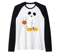 Disney Halloween Mickey Mouse Ghost Costume Trick-or-Treat Manche Raglan