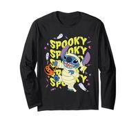 Disney Halloween Stitch Mummy Costume Groovy Wavy Spooky Manche Longue